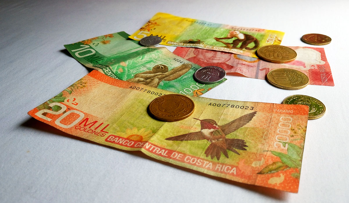 kostaryka waluta colones crc costa rica dolary kurs wymiany