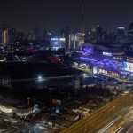 bangkok nocą widok nocy